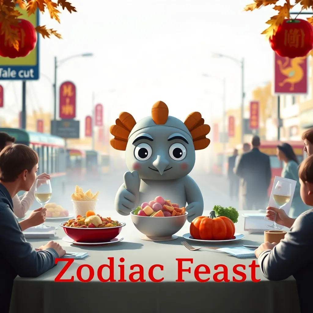 Zodiac Feast: Discover Your Thanksgiving Food Personality