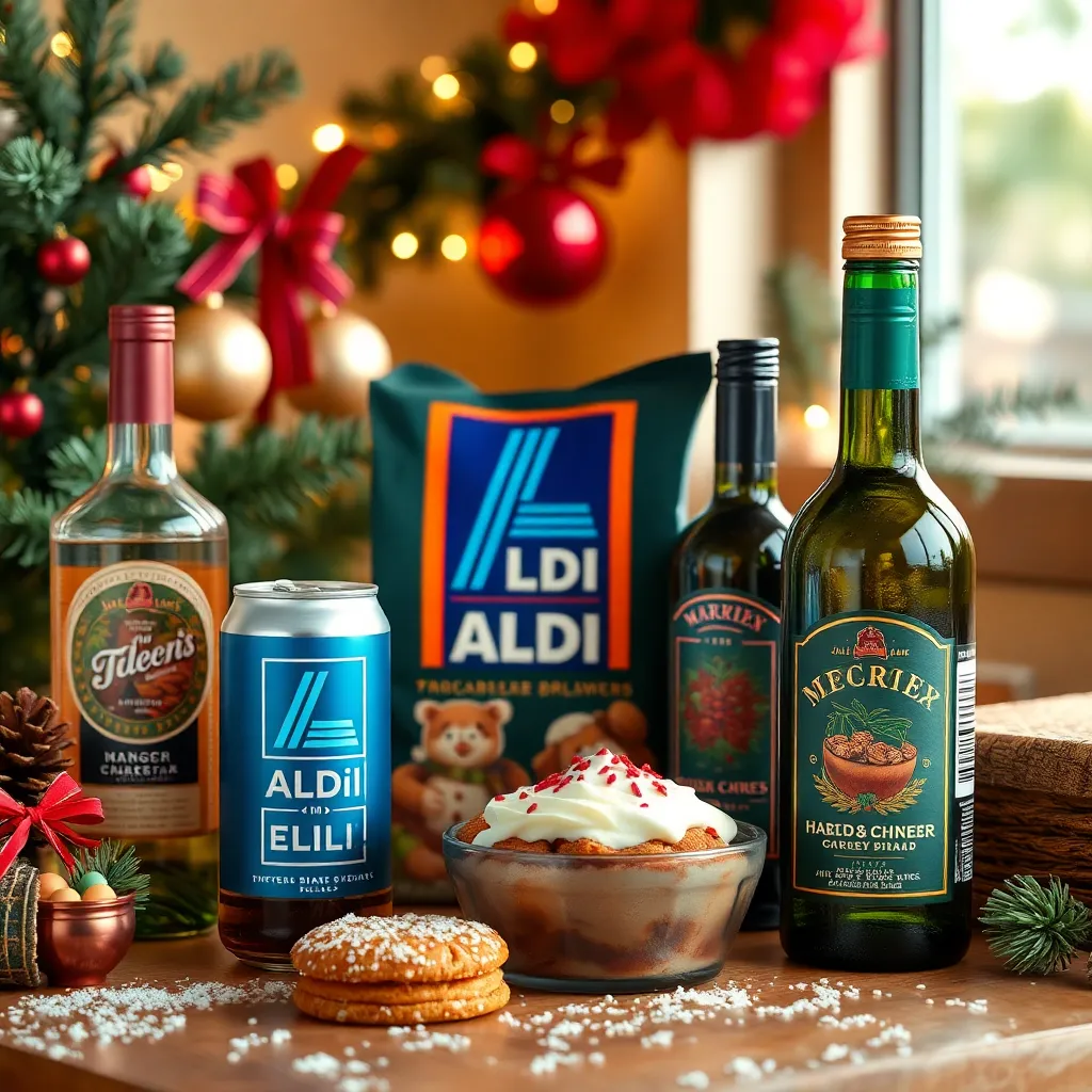 Aldi's Festive Holiday Lineup: Sweet Treats & Spirited Sips