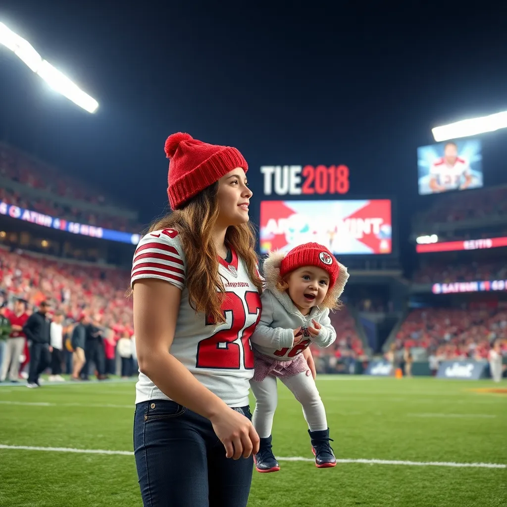 Kylie Kelce Shares Daughters' First Arrowhead Game Experience