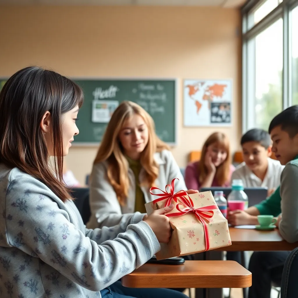 Students' Thoughtful Gift Brings Teacher to Tears, Goes Viral