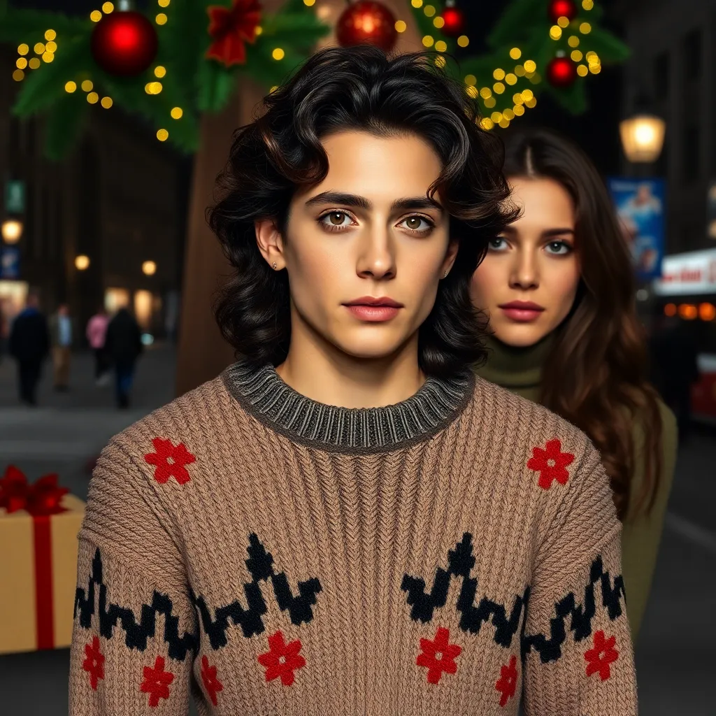 Timothée Chalamet Joins Kardashian-Jenner Holiday Tradition